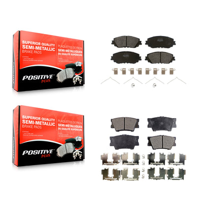 [Avant + Arrière] Kit de plaquette (semi-métallique) de frein pour Toyota Camry KPF-100540