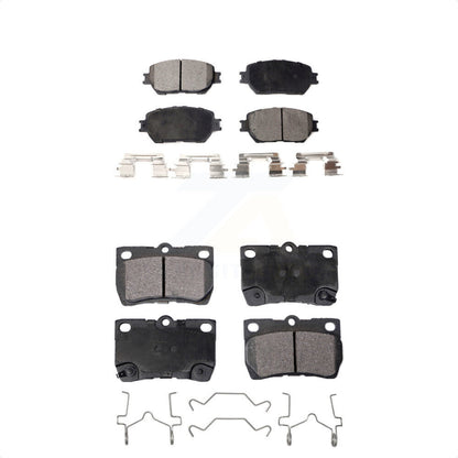 [Avant + Arrière] Kit de plaquette (semi-métallique) de frein pour Lexus IS250 GS300 KPF-100579 par Positive Plus