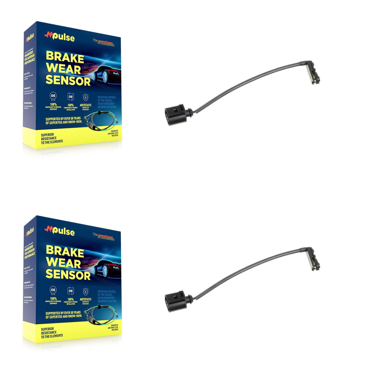 [Avant] Capteur usure plaquettes de frein pour Audi TT Quattro TTS 2.0L KSE-100075