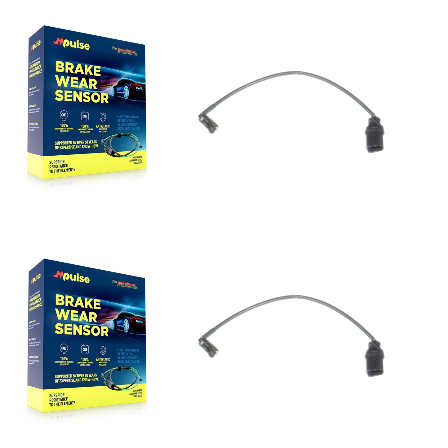 [Arrière] Capteur usure plaquettes de frein pour Porsche Macan Audi A6 Quattro A7 RS5 S6 RS7 S7 KSE-100261