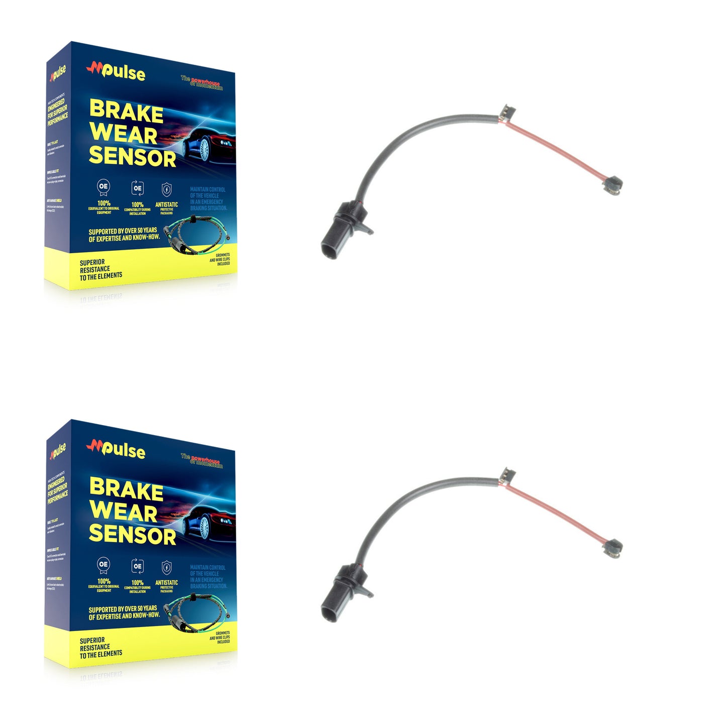 [Arrière] Capteur usure plaquettes de frein pour Porsche 911 Audi R8 718 Boxster KSE-100293