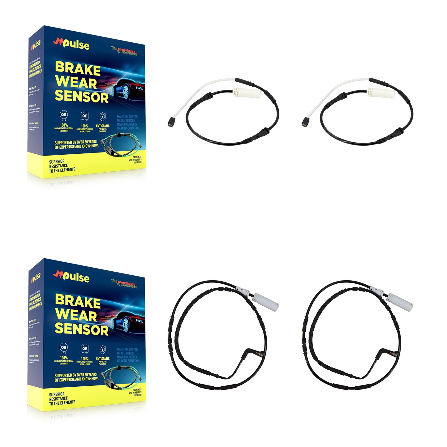 [Avant et Arrière] Capteur usure plaquettes de frein pour BMW 323i 328i 130i KSE-100470