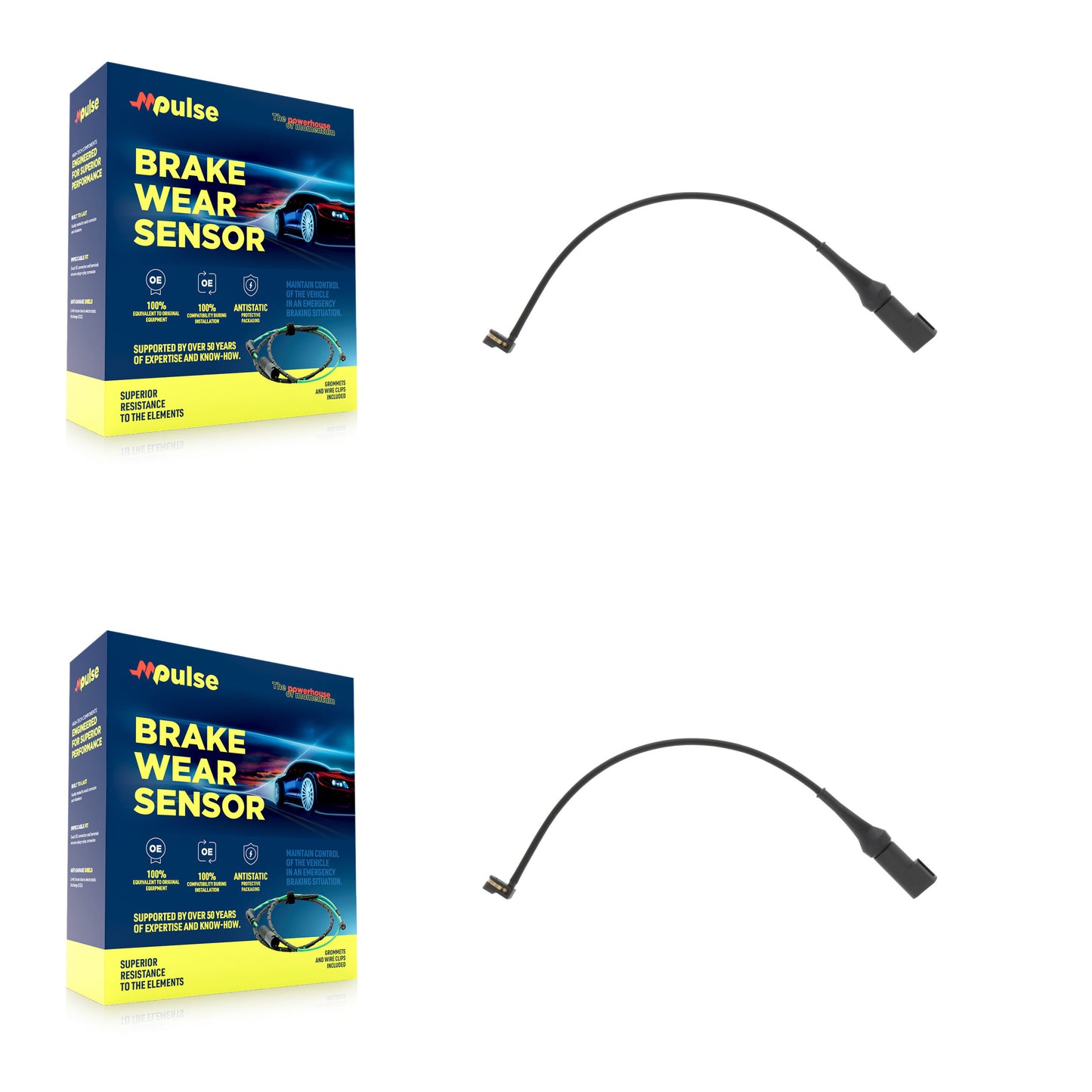 [Avant] Capteur usure plaquettes de frein pour Ford Transit-250 Transit-350 Transit-150 HD KSE-100494