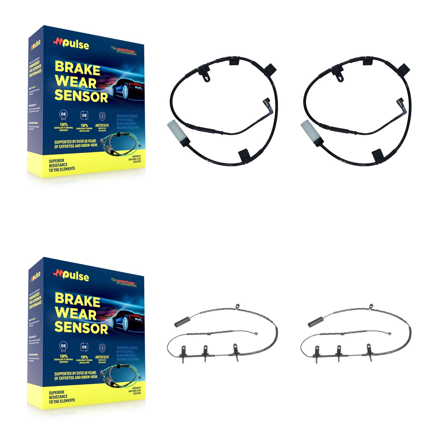 [Avant et Arrière] Capteur usure plaquettes de frein pour Mini Cooper KSE-100508