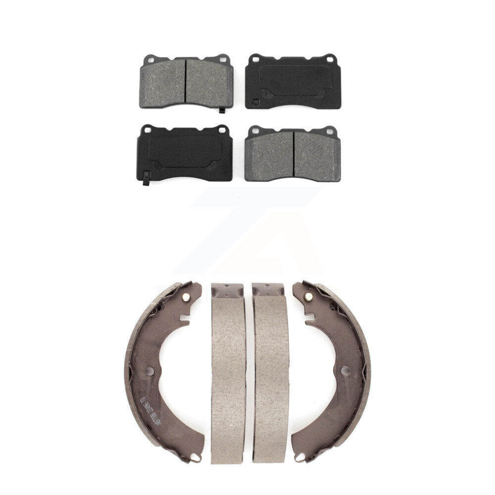 [Avant + Arrière] Kit de plaquette (semi-métallique) de frein pour Mitsubishi Lancer KSN-100002