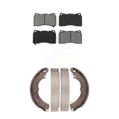[Avant + Arrière] Kit de plaquette (semi-métallique) de frein pour Mitsubishi Lancer KSN-100002