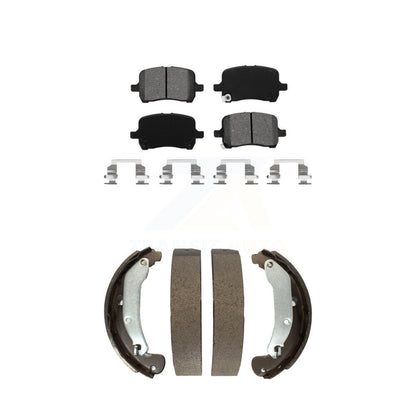 [Avant + Arrière] Kit de plaquette (semi-métallique) de frein pour Chevrolet Cobalt Saturn Ion HHR Pontiac Pursuit KSN-100003