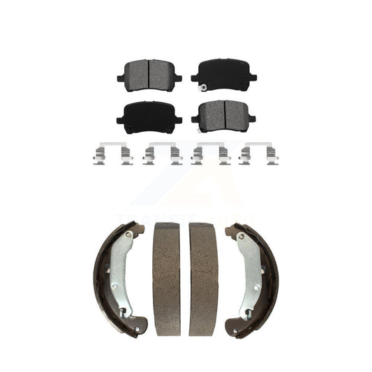 [Avant + Arrière] Kit de plaquette (semi-métallique) de frein pour Chevrolet Cobalt Saturn Ion HHR Pontiac Pursuit KSN-100003