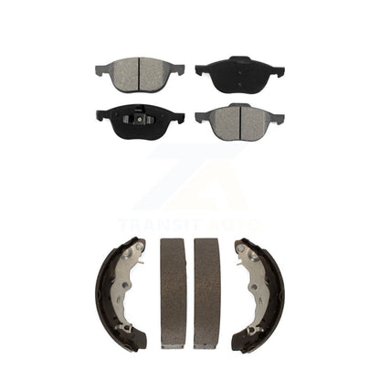 [Avant + Arrière] Kit de plaquette (semi-métallique) de frein pour Ford Focus KSN-100007