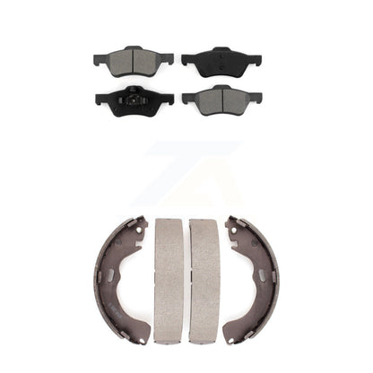 [Avant + Arrière] Kit de plaquette (semi-métallique) de frein pour Ford Escape Mazda Tribute Mercury Mariner KSN-100009