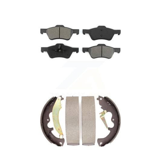 [Avant + Arrière] Kit de plaquette (semi-métallique) de frein pour Ford Escape Mercury Mariner KSN-100011