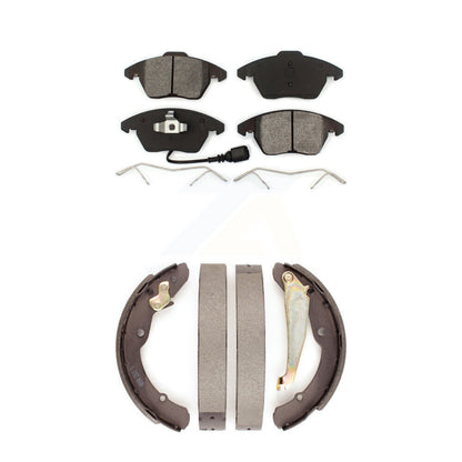 [Avant + Arrière] Kit de plaquette (semi-métallique) de frein pour Volkswagen Jetta Beetle KSN-100016