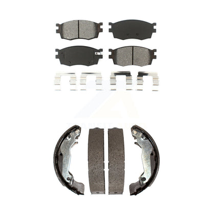 [Avant + Arrière] Kit de plaquette (semi-métallique) de frein pour 2006 Hyundai Accent To 09 30 05 KSN-100017
