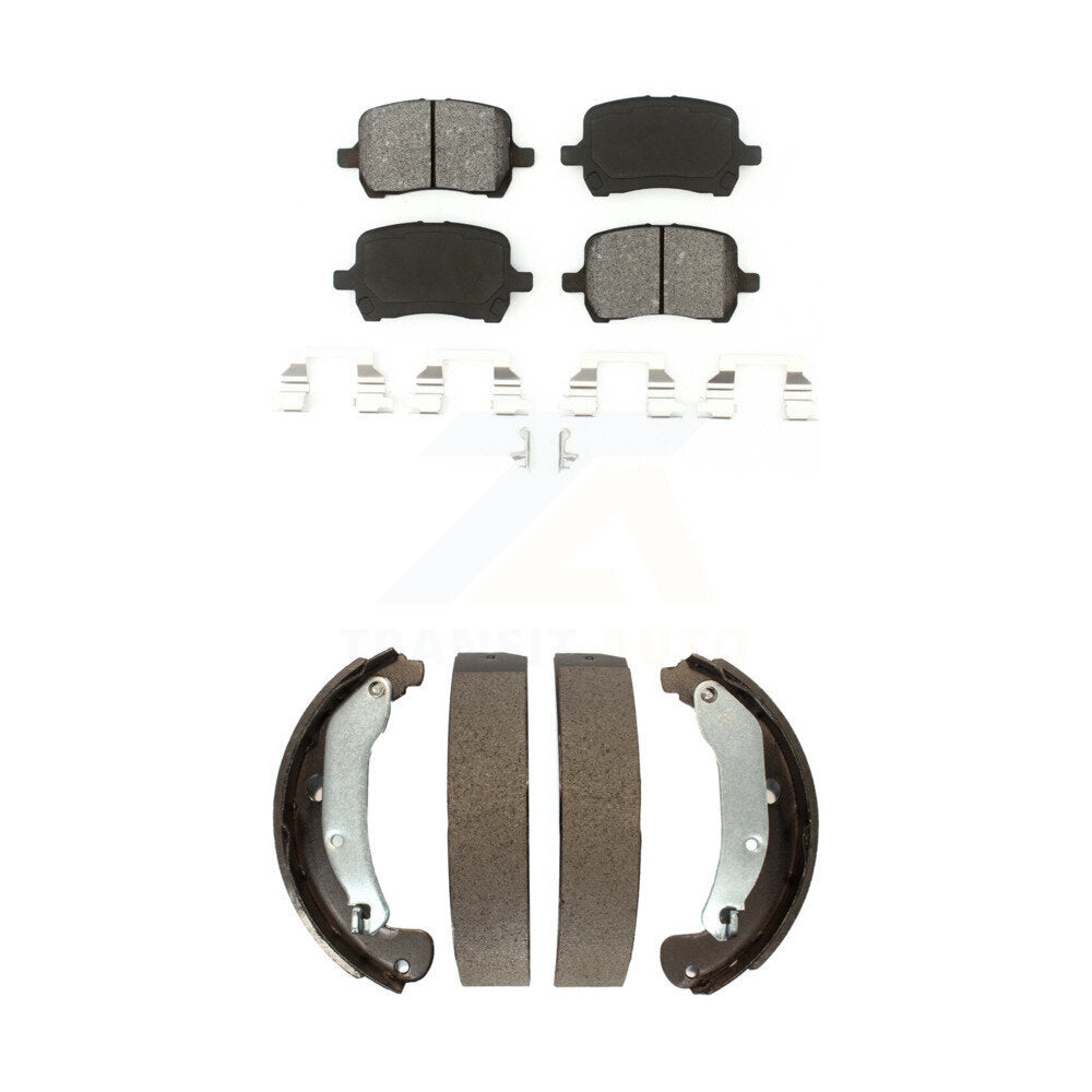 [Avant + Arrière] Kit de plaquette (semi-métallique) de frein pour Chevrolet HHR Cobalt Pontiac G5 KSN-100019