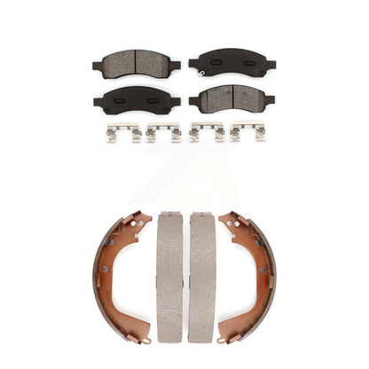 [Avant + Arrière] Kit de plaquette (semi-métallique) de frein pour Chevrolet Colorado GMC Canyon KSN-100022