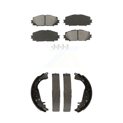 [Avant + Arrière] Kit de plaquette (semi-métallique) de frein pour Toyota Yaris KSN-100023