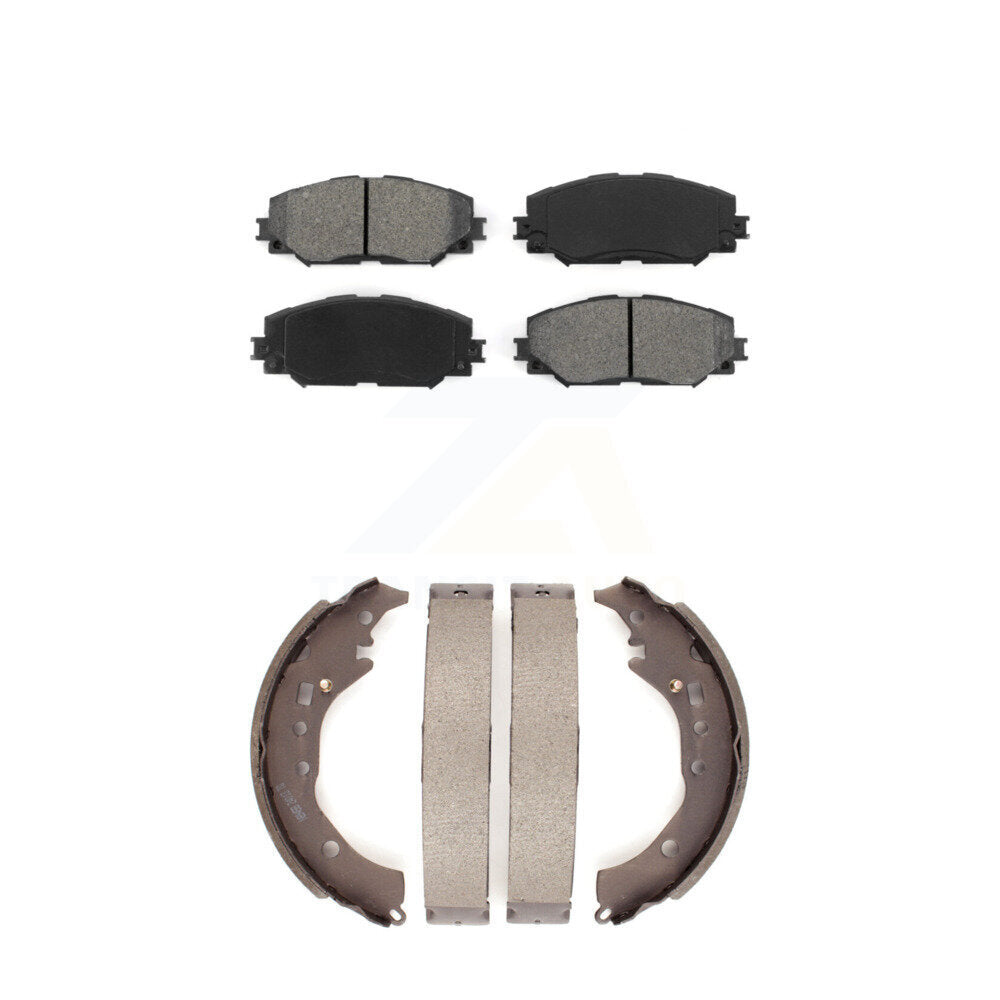[Avant + Arrière] Kit de plaquette (semi-métallique) de frein pour Toyota Corolla Scion xD KSN-100029