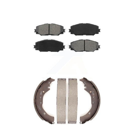 [Avant + Arrière] Kit de plaquette (semi-métallique) de frein pour Toyota Corolla Scion xD KSN-100029