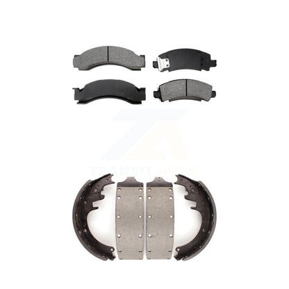 [Avant + Arrière] Kit de plaquette (semi-métallique) de frein pour Chevrolet GMC C30 K30 G3500 R3500 R30 V3500 K3500 C3500 V30 P30 P3500 KSN-100041