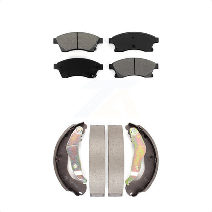 [Avant + Arrière] Kit de plaquette (semi-métallique) de frein pour Chevrolet Sonic Trax KSN-100044 par Transit Auto