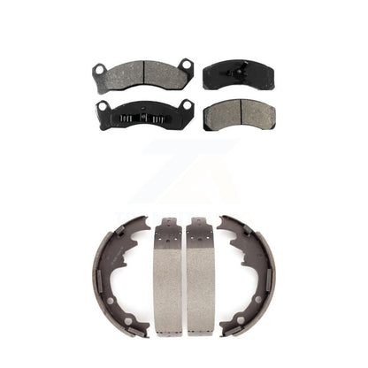 [Avant + Arrière] Kit de plaquette (semi-métallique) de frein pour Ford Mustang Thunderbird Mercury Cougar KSN-100053