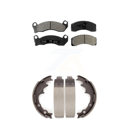 [Avant + Arrière] Kit de plaquette (semi-métallique) de frein pour Ford Mustang Thunderbird Mercury Cougar KSN-100053