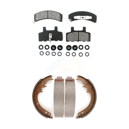 [Avant + Arrière] Kit de plaquette (semi-métallique) de frein pour Dodge Ram 1500 Cadillac DeVille KSN-100068