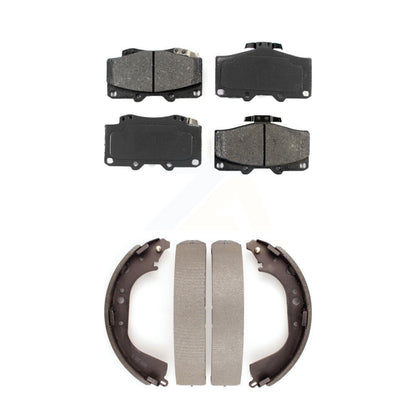 [Avant + Arrière] Kit de plaquette (semi-métallique) de frein pour Toyota 4Runner Pickup Tacoma KSN-100082