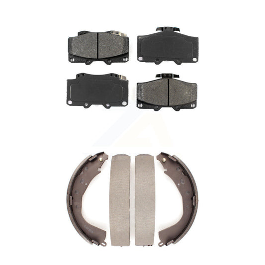 [Avant + Arrière] Kit de plaquette (semi-métallique) de frein pour Toyota Tacoma 4Runner KSN-100083