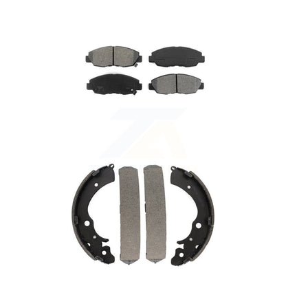 [Avant + Arrière] Kit de plaquette (semi-métallique) de frein pour Honda Accord KSN-100089