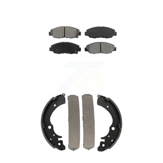 [Avant + Arrière] Kit de plaquette (semi-métallique) de frein pour Honda Accord KSN-100089