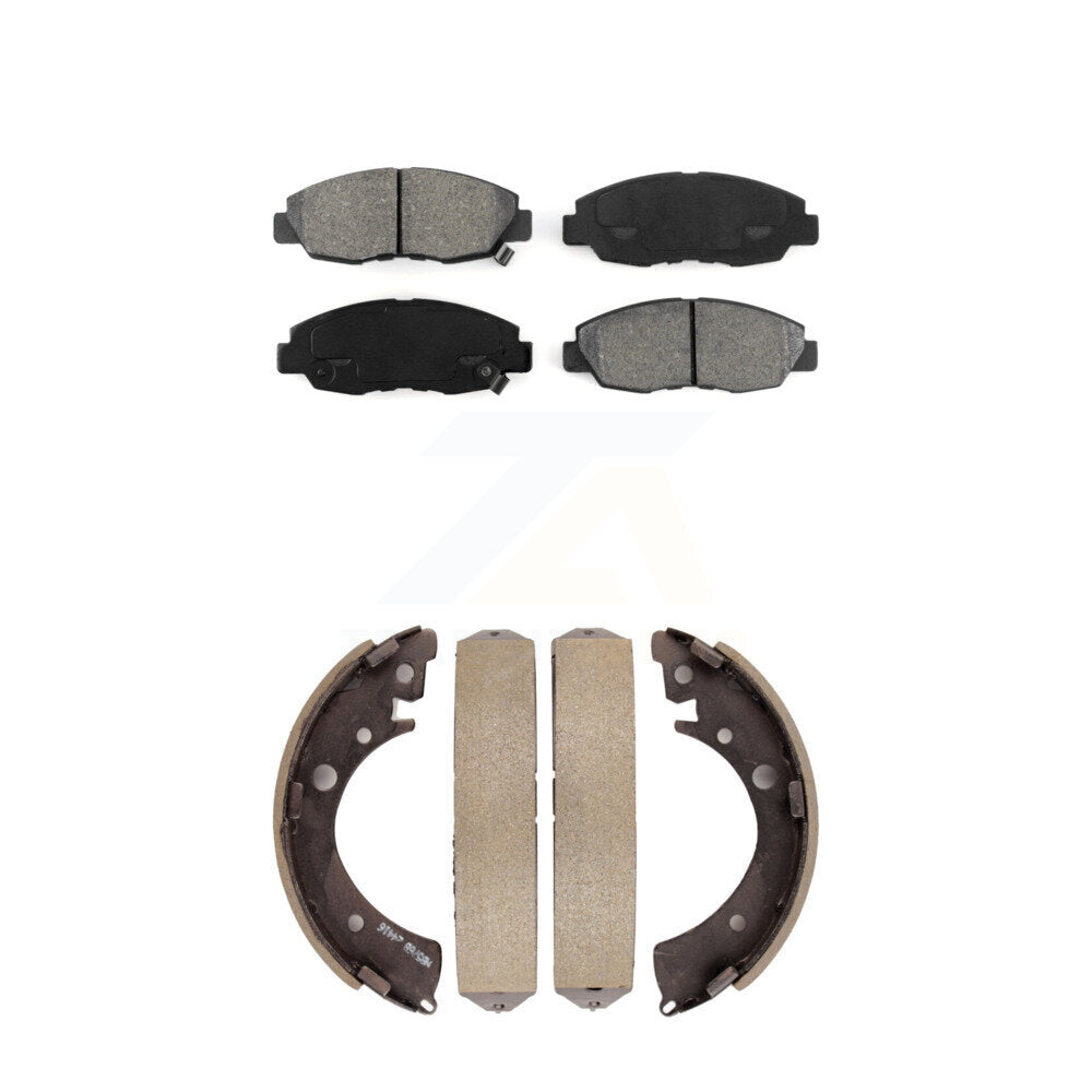 [Avant + Arrière] Kit de plaquette (semi-métallique) de frein pour Honda Civic Acura EL KSN-100091