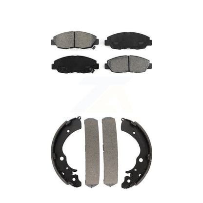 [Avant + Arrière] Kit de plaquette (semi-métallique) de frein pour 1998-2002 Honda Accord Sedan avec 2.3L KSN-100092
