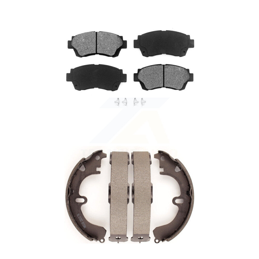[Avant + Arrière] Kit de plaquette (semi-métallique) de frein pour 1994-1995 Toyota Celica GT KSN-100100
