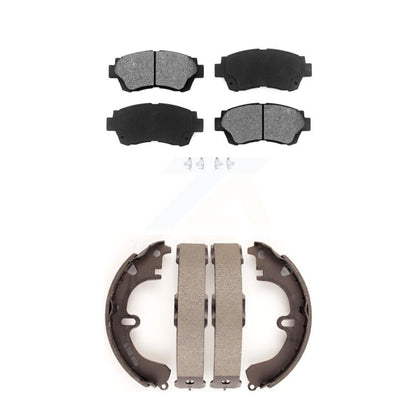 [Avant + Arrière] Kit de plaquette (semi-métallique) de frein pour 1994-1995 Toyota Celica GT KSN-100100