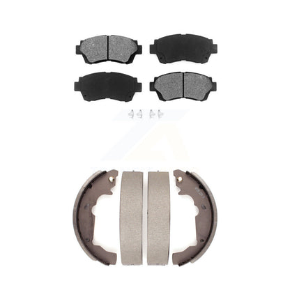 [Avant + Arrière] Kit de plaquette (semi-métallique) de frein pour 1998-2003 Toyota Sienna KSN-100101