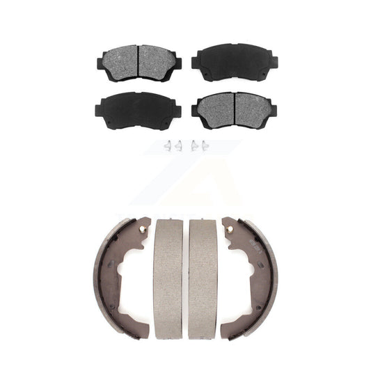 [Avant + Arrière] Kit de plaquette (semi-métallique) de frein pour 1998-2003 Toyota Sienna KSN-100101