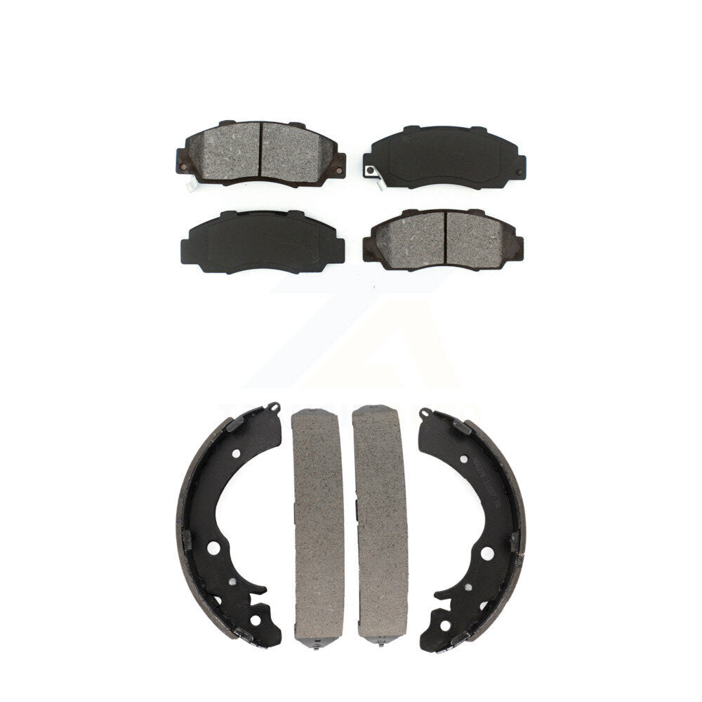 [Avant + Arrière] Kit de plaquette (semi-métallique) de frein pour Honda Accord CR-V KSN-100105