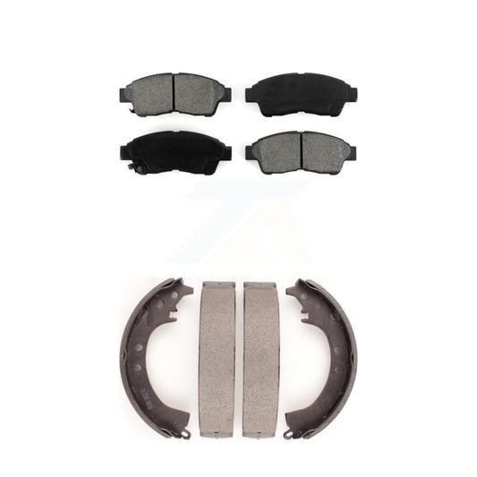 [Avant + Arrière] Kit de plaquette (semi-métallique) de frein pour Toyota Camry RAV4 KSN-100129