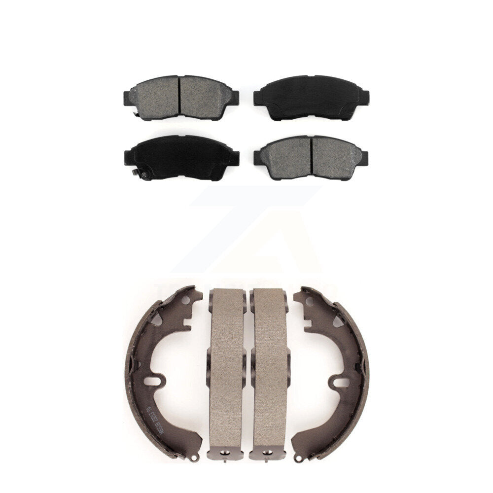 [Avant + Arrière] Kit de plaquette (semi-métallique) de frein pour 1994-1997 Toyota Celica ST KSN-100130