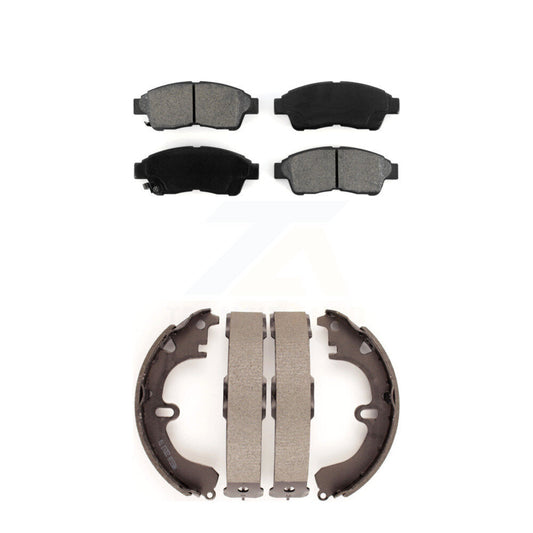 [Avant + Arrière] Kit de plaquette (semi-métallique) de frein pour 1994-1997 Toyota Celica ST KSN-100130