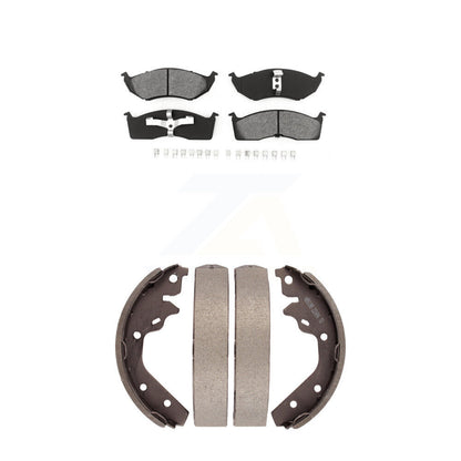 [Avant + Arrière] Kit de plaquette (semi-métallique) de frein pour 1995-1997 Neon Dodge Plymouth KSN-100146