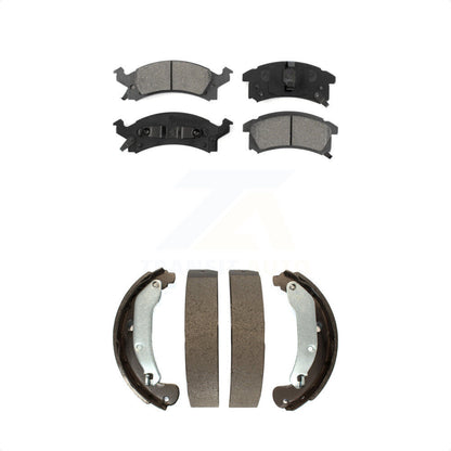 [Avant + Arrière] Kit de plaquette (semi-métallique) de frein pour 2003-2005 Pontiac Sunfire KSN-100161 par Transit Auto