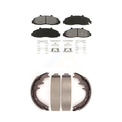 [Avant + Arrière] Kit de plaquette (semi-métallique) de frein pour Ford F-150 KSN-100163