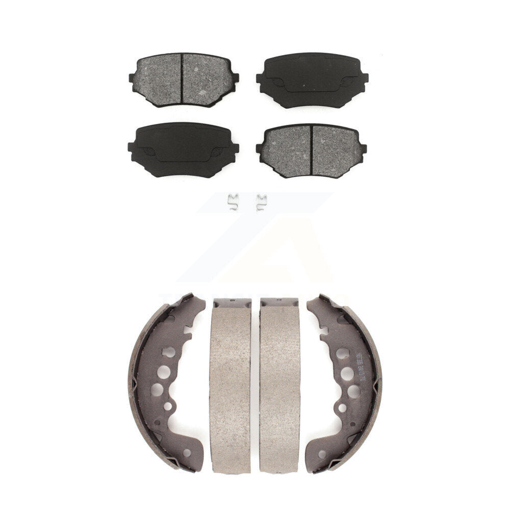 [Avant + Arrière] Kit de plaquette (semi-métallique) de frein pour Suzuki Grand Vitara KSN-100164