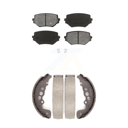 [Avant + Arrière] Kit de plaquette (semi-métallique) de frein pour Suzuki Grand Vitara KSN-100164