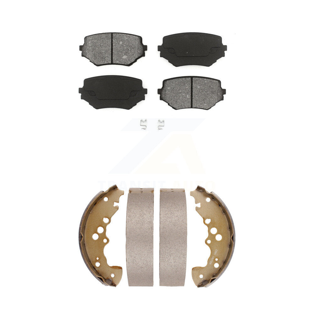 [Avant + Arrière] Kit de plaquette (semi-métallique) de frein pour Suzuki XL-7 Grand Vitara KSN-100165
