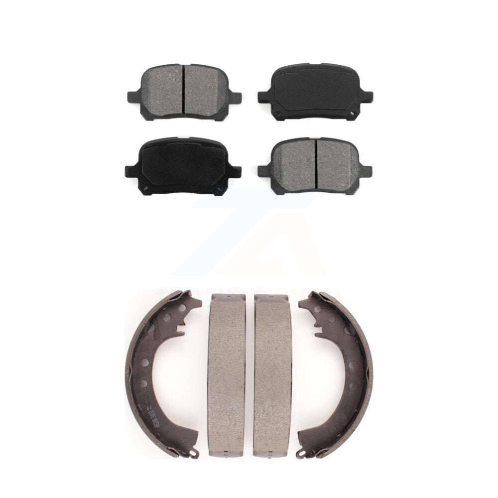 [Avant + Arrière] Kit de plaquette (semi-métallique) de frein pour Toyota Solara KSN-100174