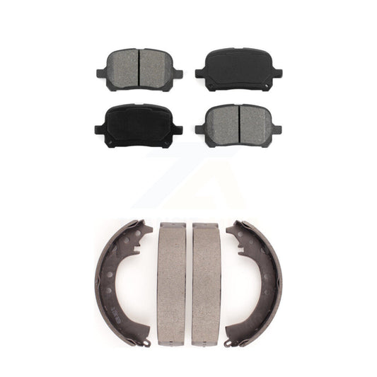 [Avant + Arrière] Kit de plaquette (semi-métallique) de frein pour Toyota Solara KSN-100174