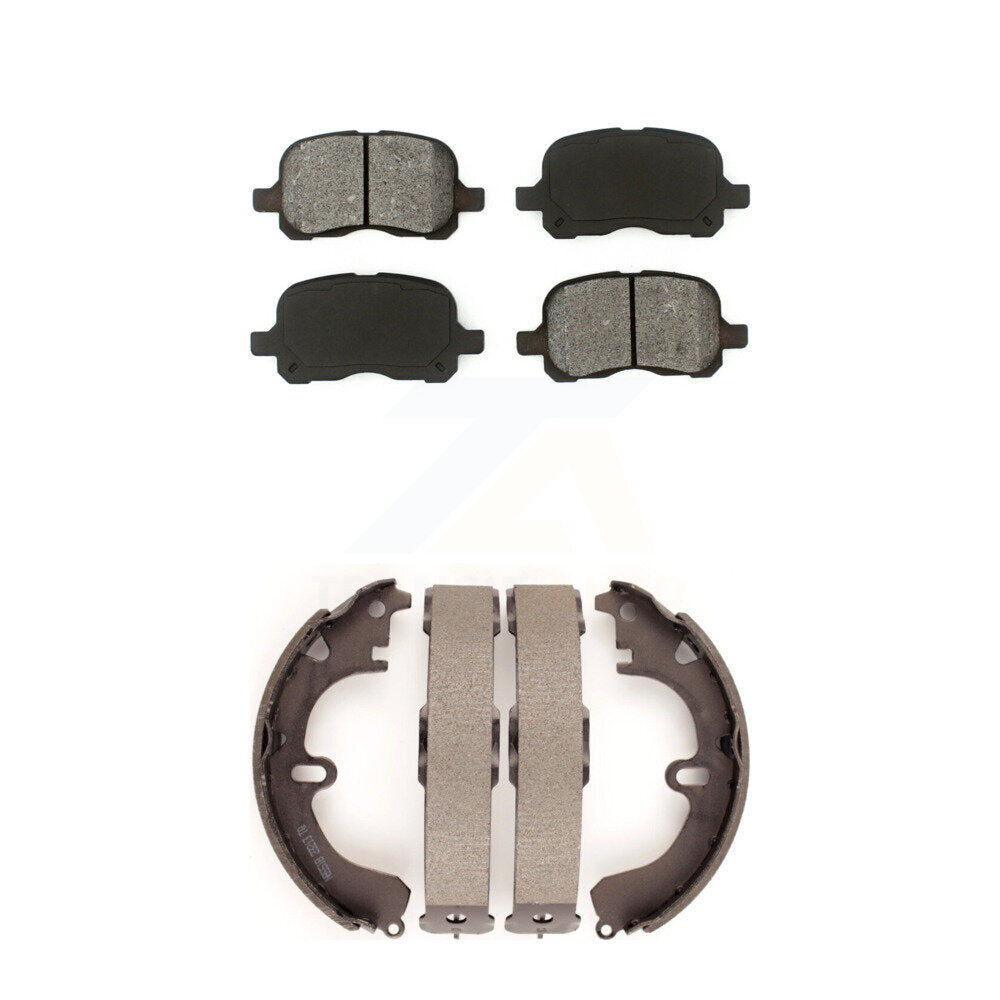 [Avant + Arrière] Kit de plaquette (semi-métallique) de frein pour Toyota Corolla KSN-100179